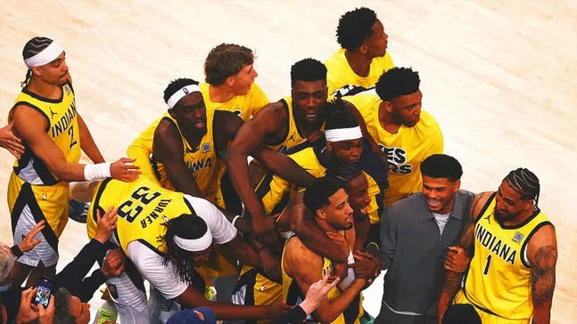 Tyrese Haliburton anotó un increíble tiro en el último segundo y los Pacers sorprendieron a los Knicks en tiempo extra.