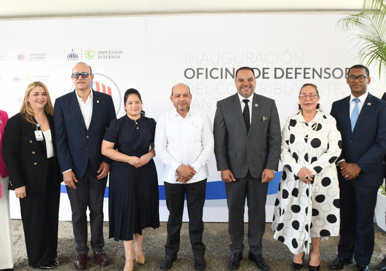 DGII inaugura en Santiago Defensoría del Contribuyente adscrita al Defensor del Pueblo