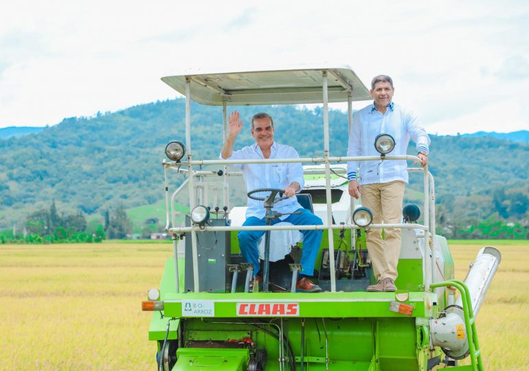 Presidente Abinader inaugurará escuela básica y dará inicio a la cosecha de arroz en Monseñor Nouel este sábado