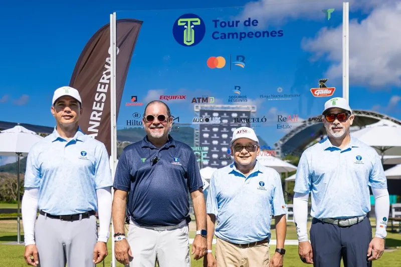 ¡Puerto Plata se viste de gala! Tour de Campeones 2025 reúne a la élite del golf en Playa Dorada
