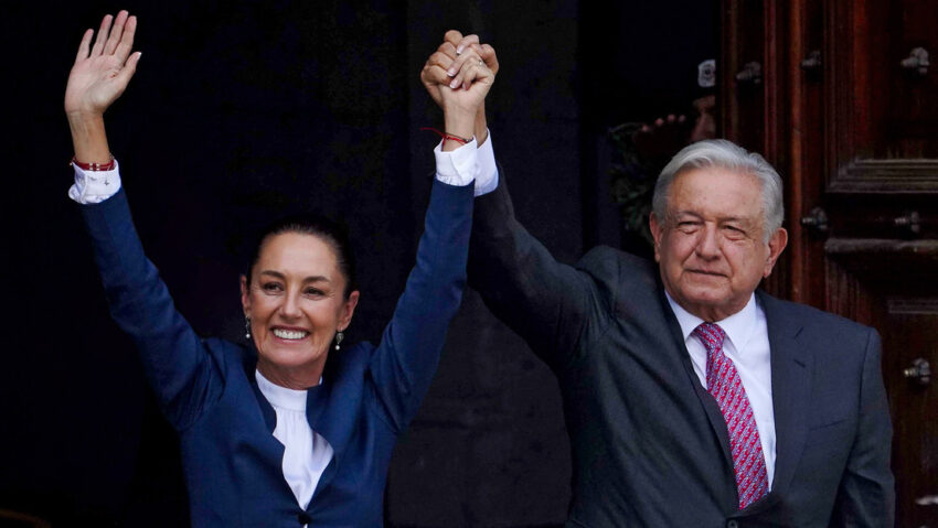 "A las personas les encantó": Sheinbaum festeja el regreso a la vista pública de López Obrador.