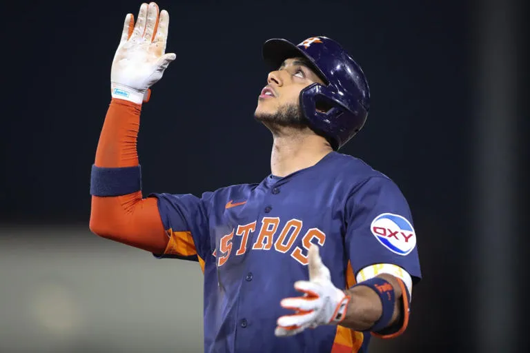 Astros arrasan con 20 imparables y blanquean a Atléticos 11-4