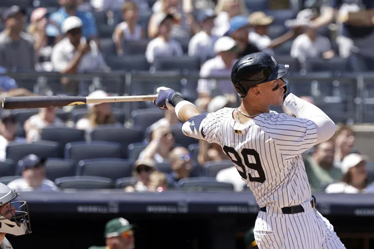 Judge, Chisholm y Stroman lideran partidazo en victoria 12‑5 de Yankees sobre A’s