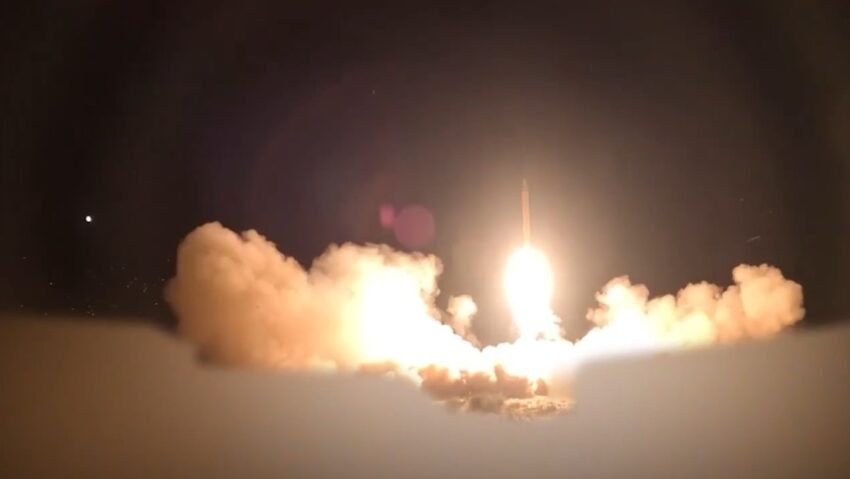 Se han publicado las imágenes del momento en que se dispararon los misiles iraníes durante la operación contra la base estadounidense situada en Catar.