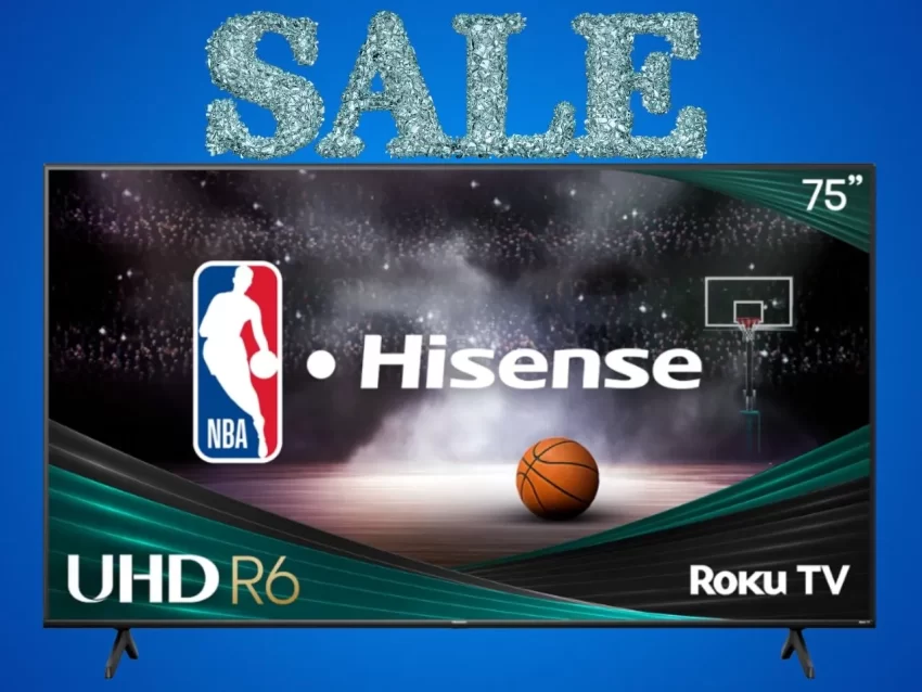 Walmart lanza ofertas explosivas en TVs de 75 pulgadas: Hisense, Samsung y más por menos de $500