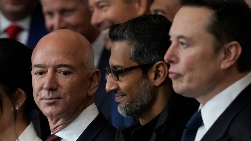 WSJ: Bezos desea aprovechar el conflicto entre Trump y Musk