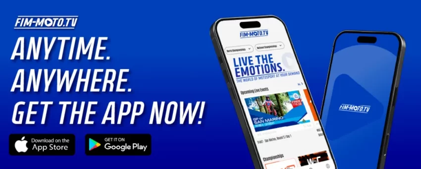 FIM lanza la nueva app FIM-MOTO.TV: motociclismo en vivo y contenido exclusivo al alcance de tu mano
