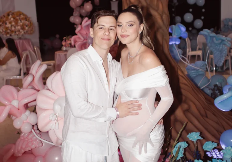 Lele Pons y Guaynaa contando los días para conocer a su bebé