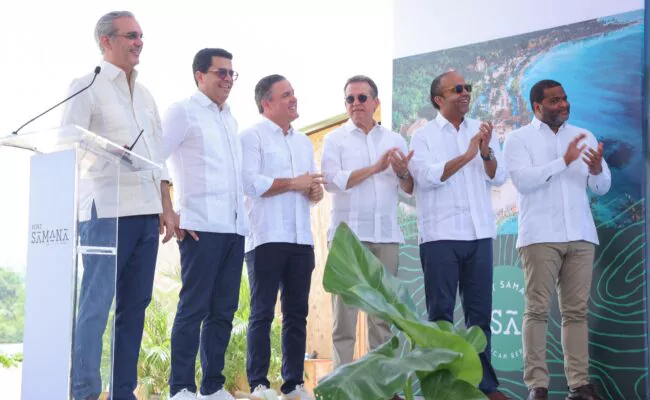 Presidente Abinader deja iniciados los trabajos del Puerto Turístico "Samaná Port"