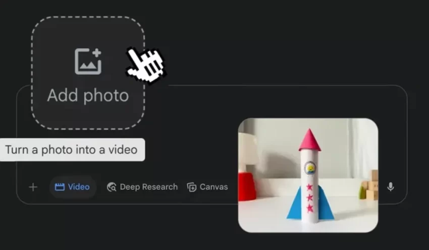 Gemini de Google ahora transforma tus fotos en videos con tecnología Veo 3