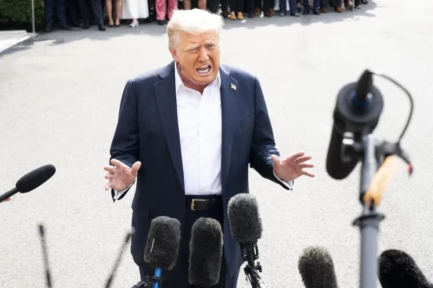 Donald Trump lanza duras críticas contra republicanos que lo cuestionan por el caso Jeffrey Epstein