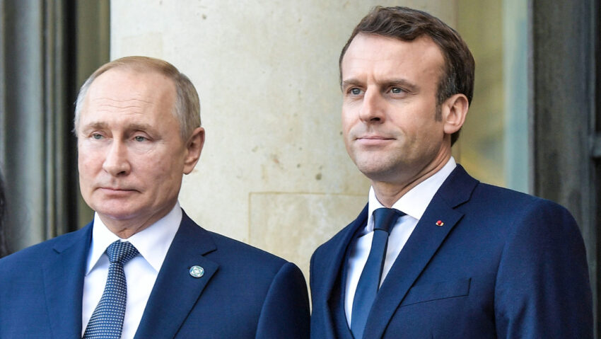 El Kremlin revela detalles de la conversación entre Putin y Macron