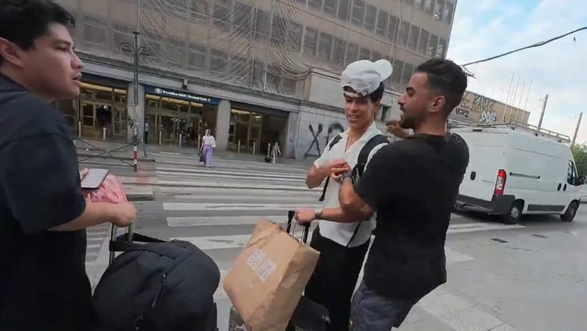 'Youtuber' mexicano sufre intento de robo tras salir de una estación de tren en el corazón de la UE