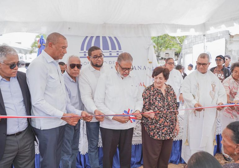 Desarrollo de la Comunidad entrega cañada remozada en El Seibo