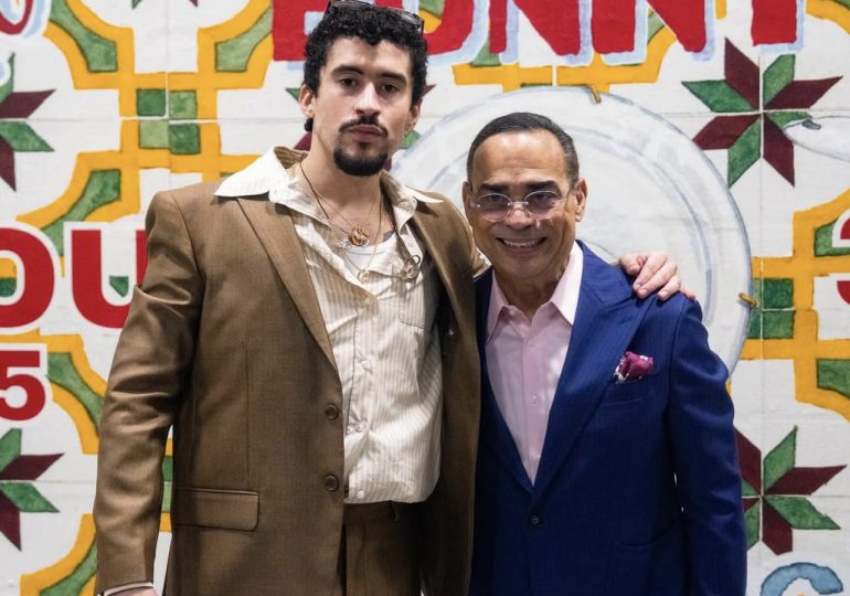 Gilberto Santa Rosa agradece a Bad Bunny por la oportunidad de compartir su show