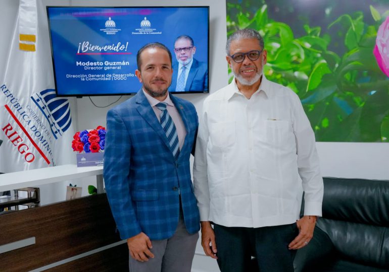 Tecnificación Nacional de Riego estrecha lazos con Desarrollo de la Comunidad en beneficio de sectores vulnerables