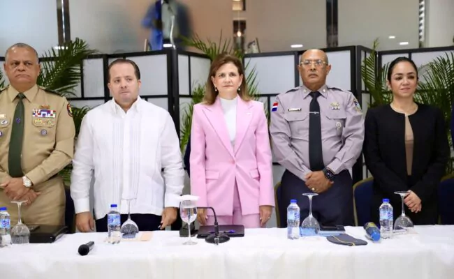 Vicepresidenta Peña encabeza reunión de seguimiento al Plan de Seguridad Ciudadana