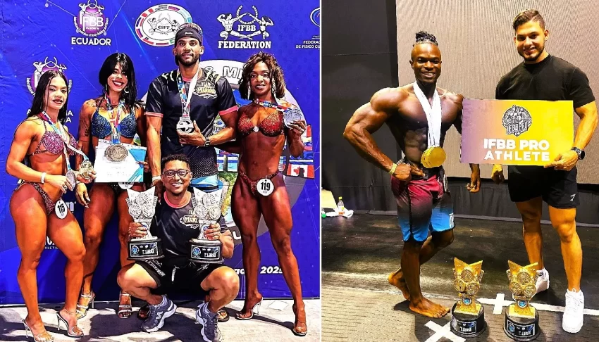 ECUADOR: Dominicanos ganan en Miss & Mr América IFBB Cup