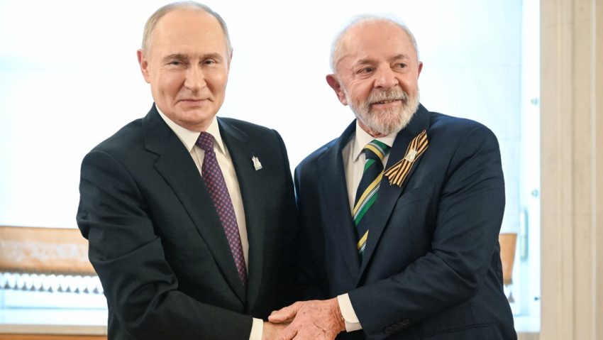 Putin comparte con Lula detalles de su reunión con Trump