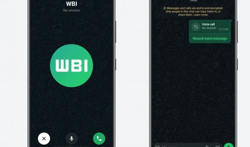 WhatsApp prueba un buzón de voz que permite enviar un mensaje justo después de una llamada no contestada