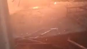 Un dron ucraniano se estrella en el patio de un edificio residencial en Rusia