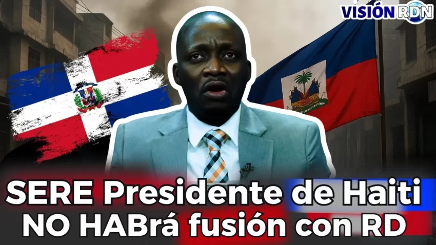 El Profesor Justin no busca unir Haití y República Dominicana desde la presidencia
