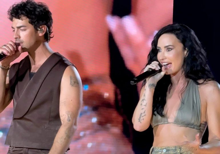 Demi Lovato y los Jonas Brothers reviven la magia de ‘Camp Rock’ en inolvidable concierto en Nueva Jersey