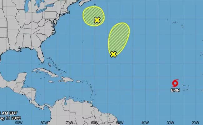 Indomet le da seguimiento; se forma la tormenta tropical Erin con vientos de 75 kilómetros hora