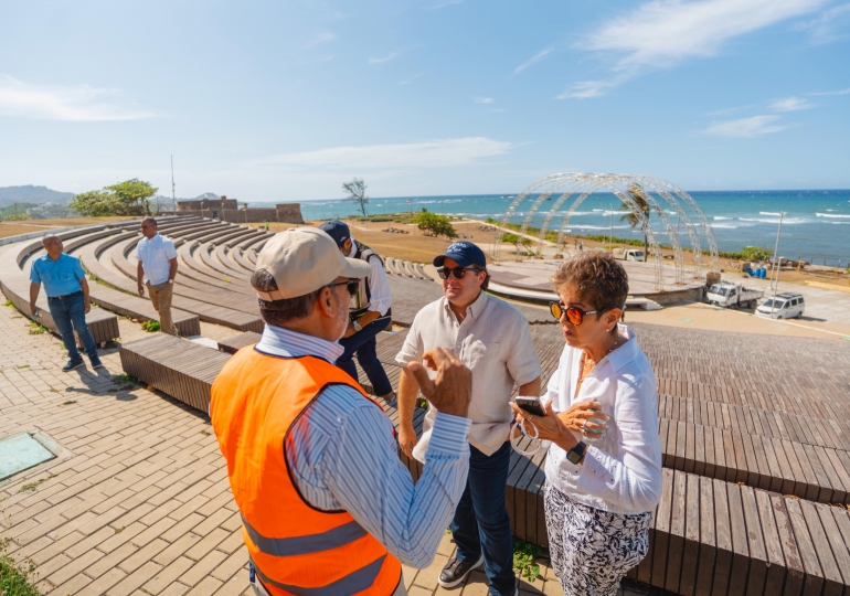 Paliza anuncia nuevo aporte de RD$16 millones para el Anfiteatro y Parque de la Puntilla