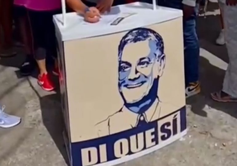 Simpatizantes del PLD claman por la candidatura presidencial de Gonzalo Castillo para 2028