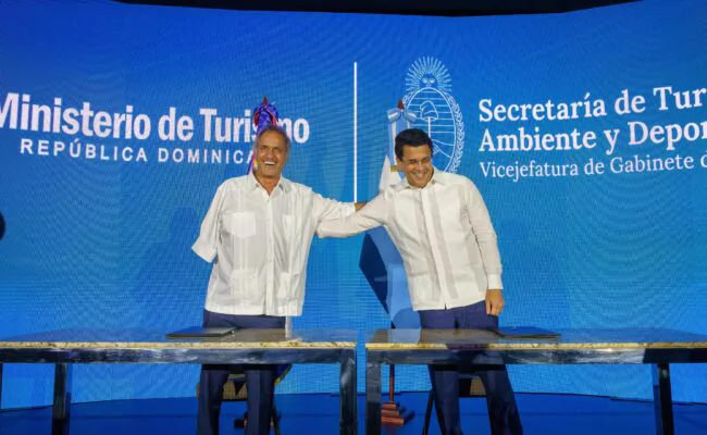 República Dominicana y Argentina sellan alianza para impulsar el turismo bilateral