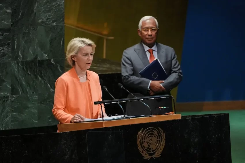 Von der Leyen anuncia un instrumento europeo específico para la reconstrucción de Gaza con €1.600 millones movilizados