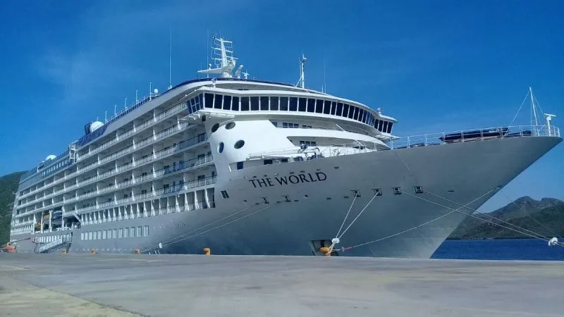 The World detalla excursiones que incluye viaje mundial de 2026