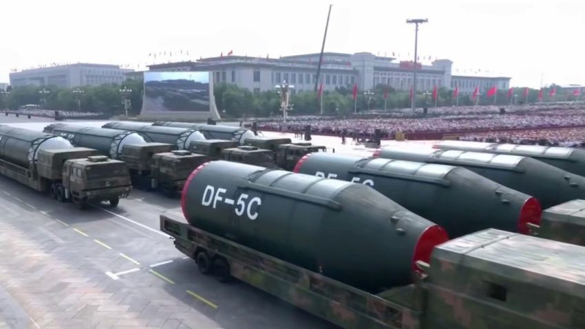 China muestra un misil balístico, capaz de alcanzar todo el planeta