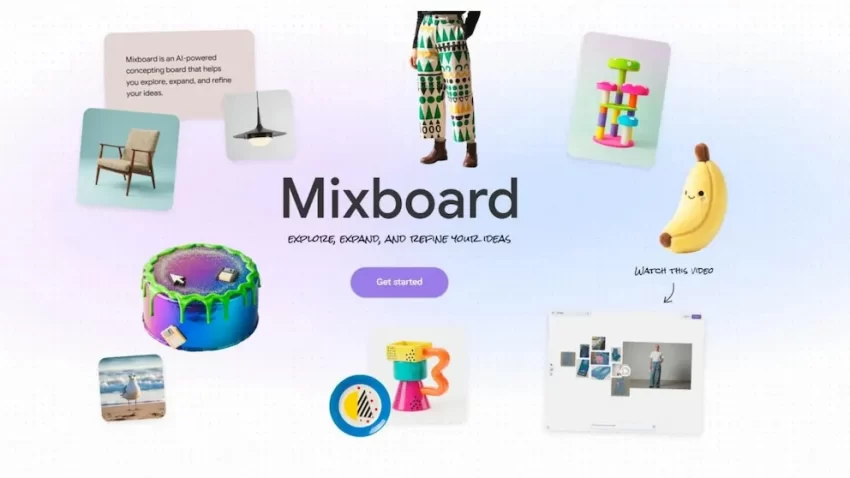 Google lanza “Mixboard”, un lienzo potenciado por IA para expandir y perfeccionar ideas visuales