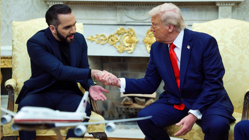 Filtran detalles del pacto secreto de Trump y Bukele para deportar migrantes a El Salvador