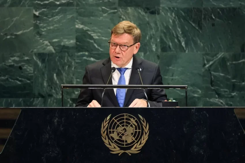 Alemania califica Gaza como “infierno en la Tierra” ante la ONU y aboga por una solución de dos Estados para poner fin a la guerra