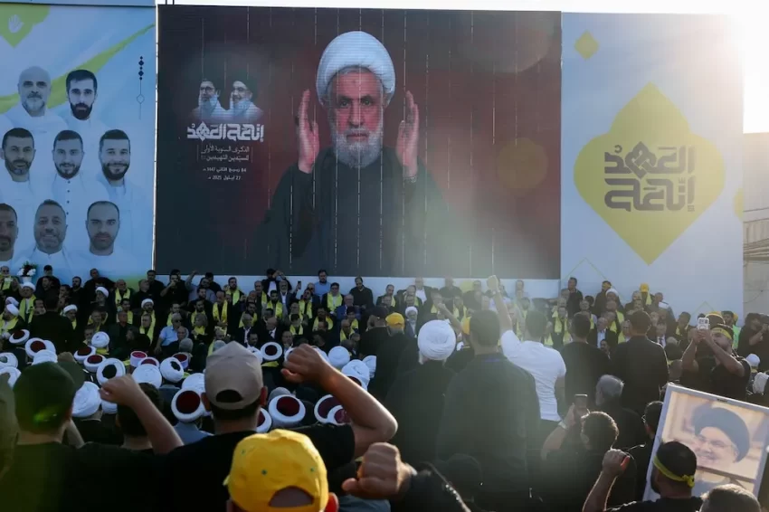 Jefe de Hezbollah asegura que no entregarán armas en aniversario de la muerte de Nasrala