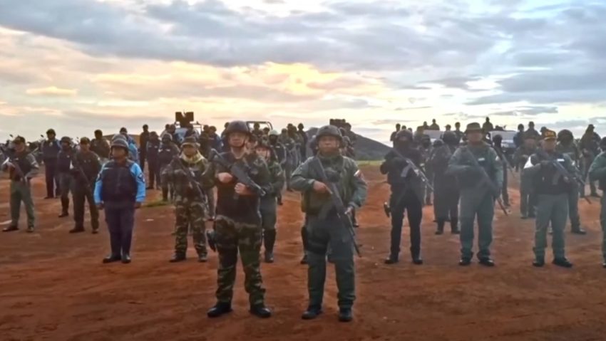 Maduro muestra la lucha contra narcobandas en Venezuela