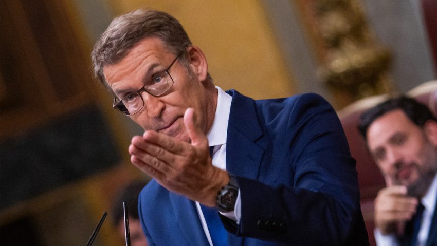 Núñez Feijóo quiere a Sánchez afuera del Gobierno por "haber vivido de la prostitución"