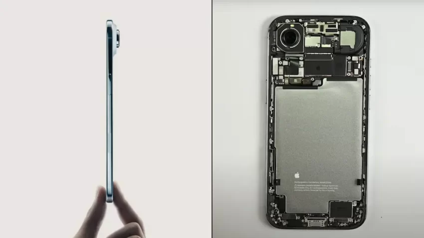 iFixit descubre que el iPhone Air es sorprendentemente fácil de reparar pese a su diseño ultradelgado