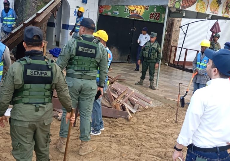 Medio Ambiente, SENPA, y otras instituciones realizan operativo en Playa Sosúa Puerto Plata