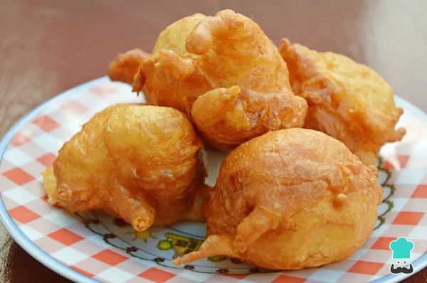 Receta de Buñuelos dulces fritos