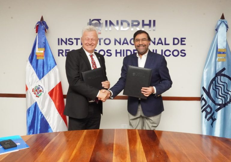 INDRHI y delegación hídrica de Hungría acuerdan programa de trabajo para la cooperación bilateral en temas de agua