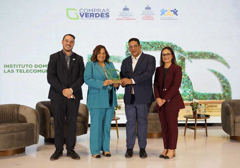 INDOTEL es reconocido por aplicar Política de Compras Verdes