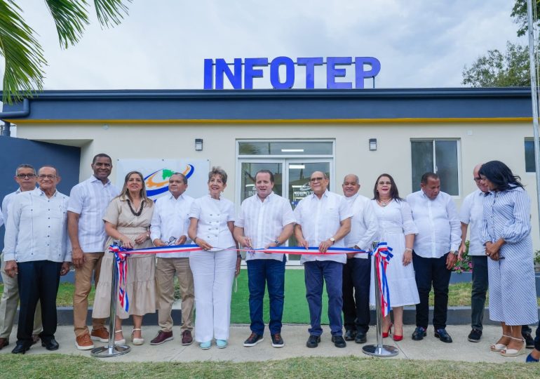 INFOTEP inaugura Centro de Capacitación en Zona Franca de Puerto Plata