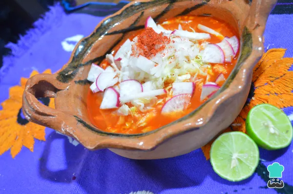 Receta de Pozole rojo