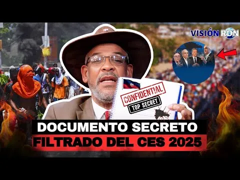 Dámaso Adames alerta sobre Documento Secreto 2025 CES que incluye un “software de Haití”