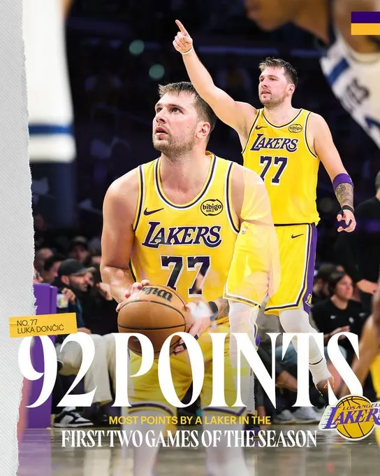 🔥 “Luka Dončić rompe la historia de los Lakers: ni Kobe, Magic, Kareem ni LeBron alcanzaron estos números”