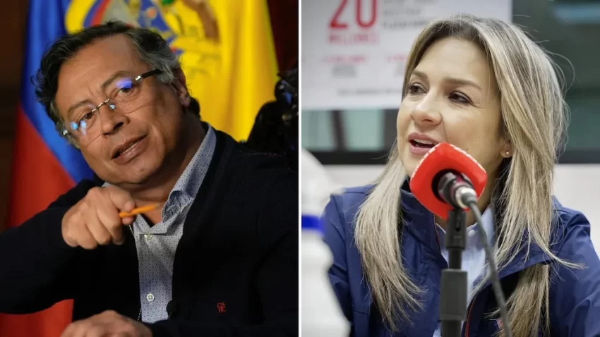 🔥 Vicky Dávila acusa a Petro de promover “milicias petristas” en marchas pro-Palestina